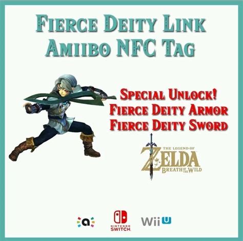 fierce deity amiibo nfc tag|zelda amiibo.